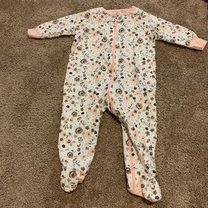 NWOT Gerber Floral Footie!